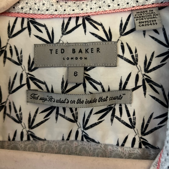 Ted Baker Cotton Button Down Shirt size XL - Picture 6 of 9